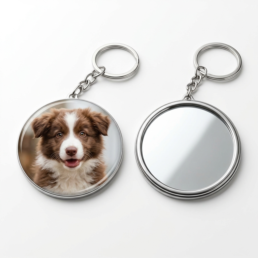 Mirror Keychain